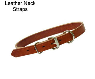 Leather Neck Straps