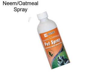Neem/Oatmeal Spray