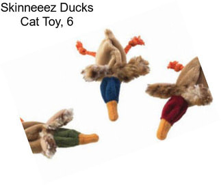 Skinneeez Ducks Cat Toy, 6\