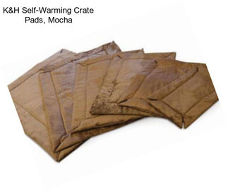 K&H Self-Warming Crate Pads, Mocha