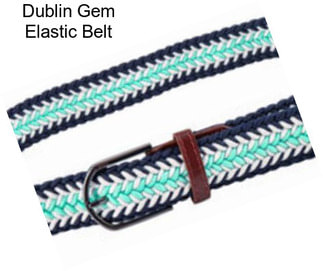 Dublin Gem Elastic Belt