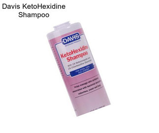 Davis KetoHexidine Shampoo