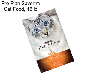 Pro Plan Savortm Cat Food, 16 lb