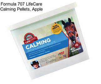 Formula 707 LifeCare Calming Pellets, Apple
