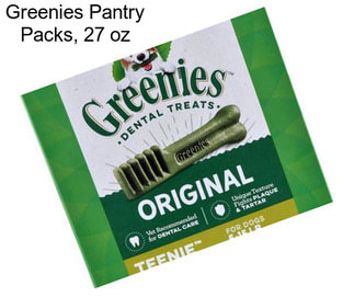 Greenies Pantry Packs, 27 oz