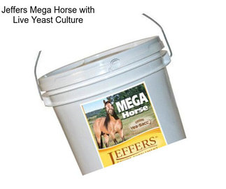 Jeffers Mega Horse with Live Yeast Culture