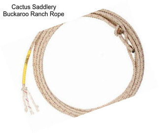 Cactus Saddlery Buckaroo Ranch Rope