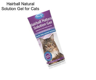 Hairball Natural Solution Gel for Cats