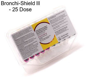 Bronchi-Shield lll - 25 Dose