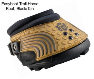 Easyboot Trail Horse Boot, Black/Tan