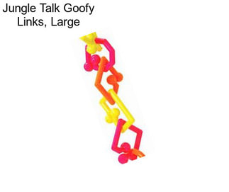 Jungle Talk Goofy Links, Large