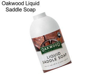 Oakwood Liquid Saddle Soap