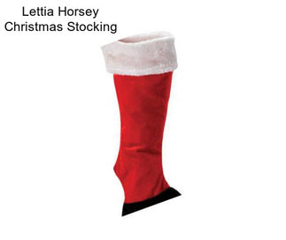 Lettia Horsey Christmas Stocking