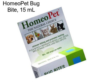 HomeoPet Bug Bite, 15 mL