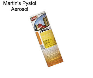 Martin\'s Pystol Aerosol