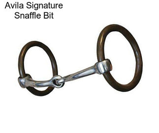 Avila Signature Snaffle Bit