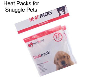 Heat Packs for Snuggle Pets