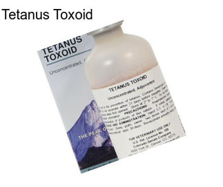 Tetanus Toxoid