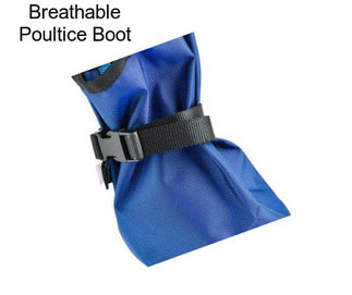 Breathable Poultice Boot