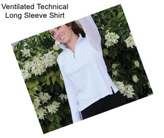 Ventilated Technical Long Sleeve Shirt