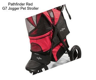 Pathfinder Red G7 Jogger Pet Stroller