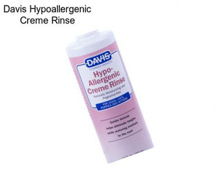 Davis Hypoallergenic Creme Rinse