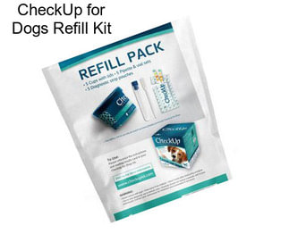 CheckUp for Dogs Refill Kit