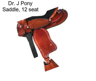 Dr. J Pony Saddle, 12\