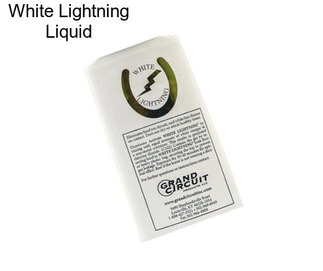 White Lightning Liquid