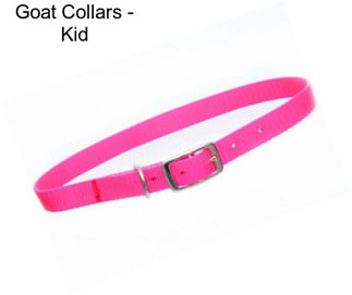 Goat Collars - Kid