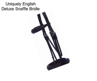 Uniquely English Deluxe Snaffle Bridle