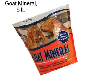 Goat Mineral, 8 lb