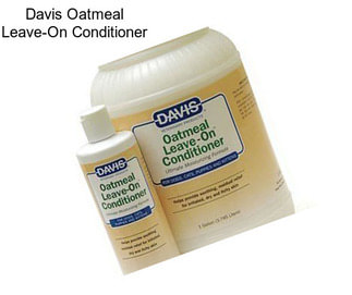 Davis Oatmeal Leave-On Conditioner