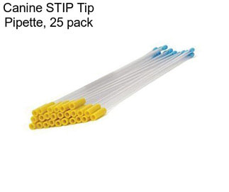 Canine STIP Tip Pipette, 25 pack