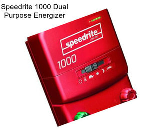 Speedrite 1000 Dual Purpose Energizer