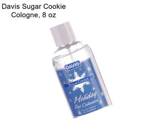 Davis Sugar Cookie Cologne, 8 oz