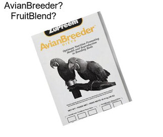 AvianBreeder FruitBlend