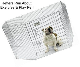 Jeffers Run About Exercise & Play Pen