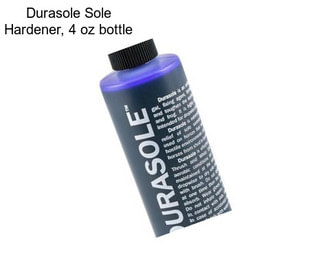 Durasole Sole Hardener, 4 oz bottle