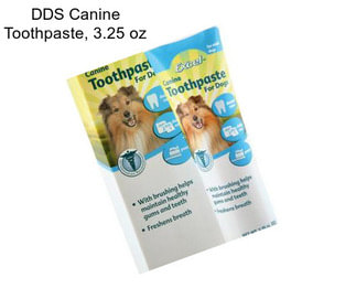 DDS Canine Toothpaste, 3.25 oz
