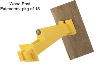 Wood Post Extenders, pkg of 15