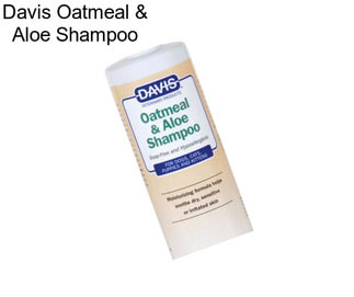 Davis Oatmeal & Aloe Shampoo