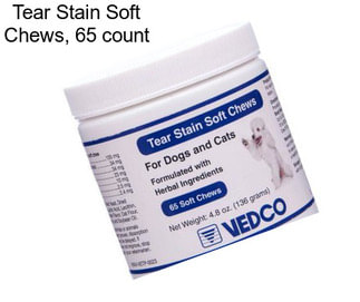 Tear Stain Soft Chews, 65 count