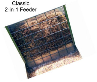 Classic 2-in-1 Feeder