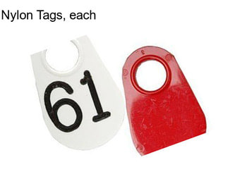 Nylon Tags, each