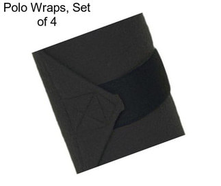 Polo Wraps, Set of 4