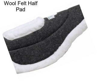 Wool Felt Half Pad