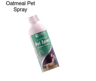 Oatmeal Pet Spray