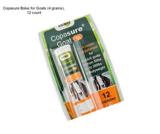 Copasure Bolus for Goats (4 grams), 12 count