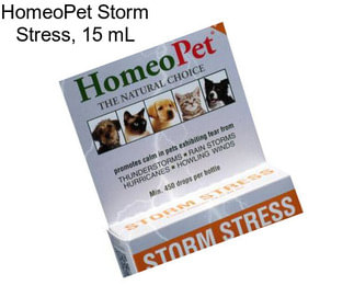 HomeoPet Storm Stress, 15 mL